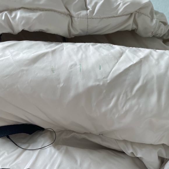 Aritzia tna super puff jacket xxxs gloss birch/white - Picture 7 of 9